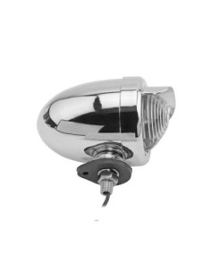 Rear Dummy Light Bullet Chrome/Clear.